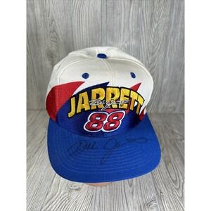 Logo Athletic Double Sharktooth Dale Jarrett Snapback Hat Ford Racing 88 Nascar